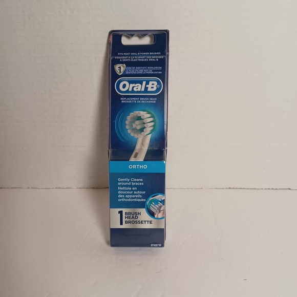 Oral-B Ortho‎ Electric Toothbrush Replacement Brush Head Refill Orthodontic - Picture 1 of 5